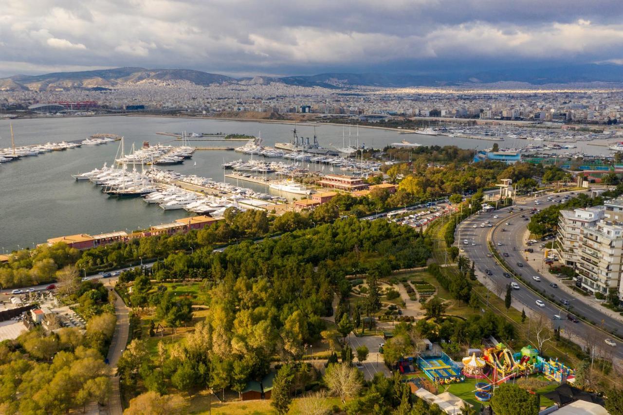 Athensblues Paleo Faliro Flisvos Marina 1 Bedroom Flat Buitenkant foto
