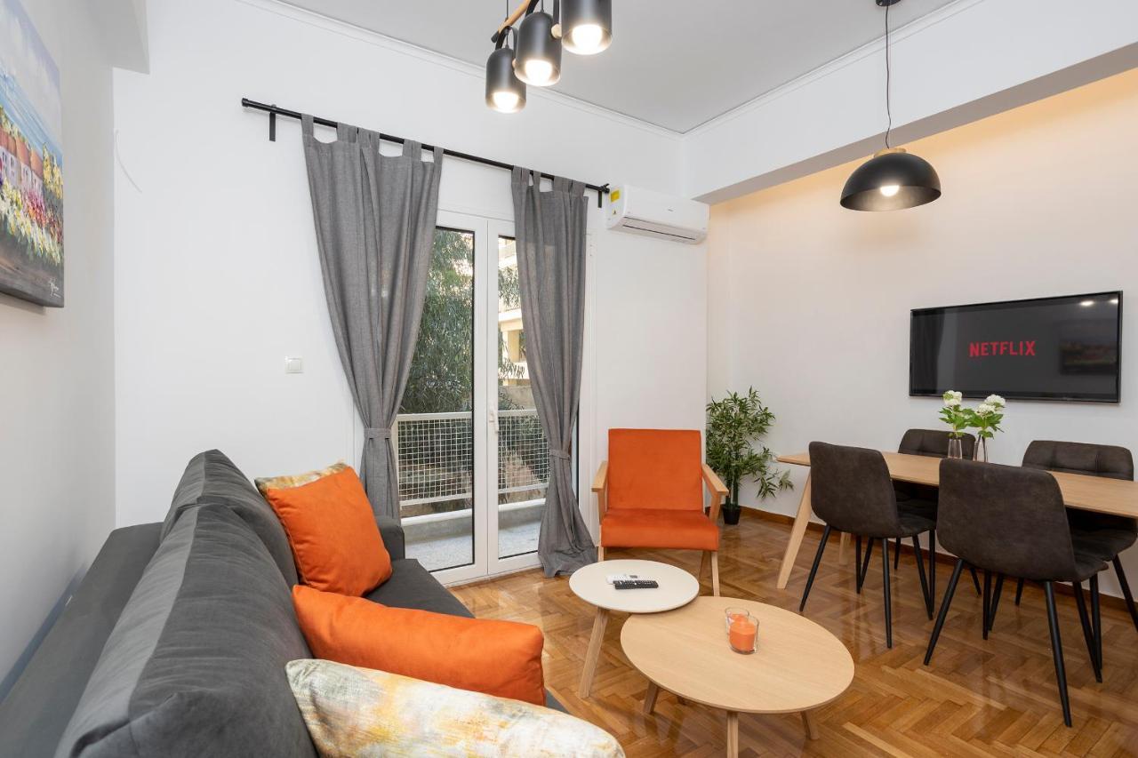 Athensblues Paleo Faliro Flisvos Marina 1 Bedroom Flat Buitenkant foto